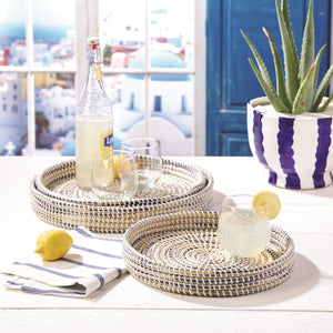 Woven Seagrass Nesting Trays