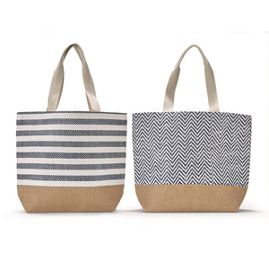 Mykonos Tote Bag with Cotton Lining