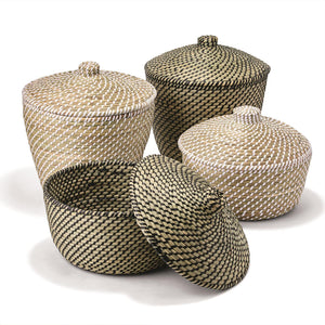Hand-Crafted Seagrass Baskets