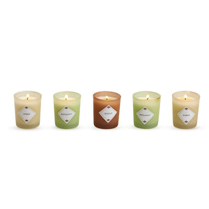 Nature Walk Set of 5 Scented Candles in Gift Box