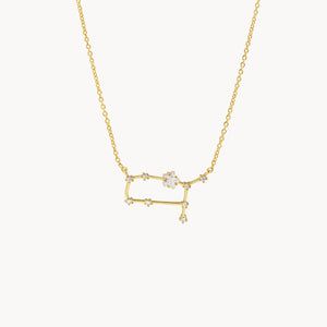 14K Gold Dipped Zodiac Constellation Necklace