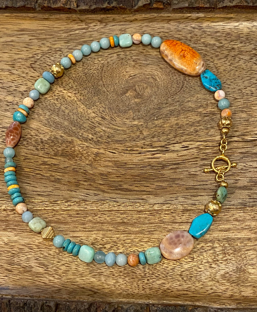 Colorful Necklace or Bracelet