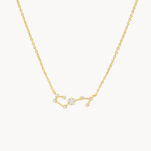 14K Gold Dipped Zodiac Constellation Necklace