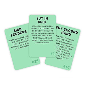 Ways To Save The Planet Cards